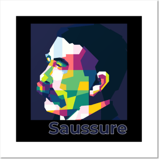 Saussure Posters and Art